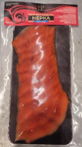 Фото Нерка филе слабой соли нарезка 100гр