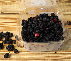 Шелковица свежемороженая черная