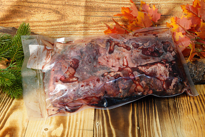 Превью Обрезь мяса кабана для собак