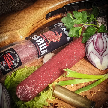 Фото Сыровяленая колбаса из зайца