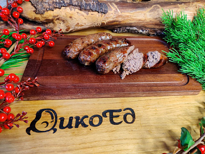 Превью Колбаски для жарки из нутрии и лося