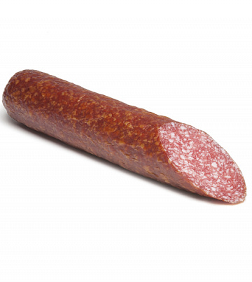 Фото Сервелат из лося с кабаном