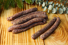Колбаски для жарки из северного оленя (Гриль) (с жиром коня)