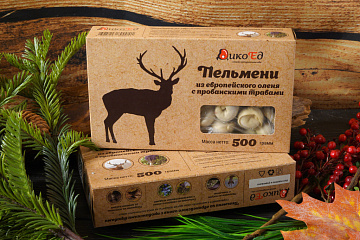 Фото Пельмени из Европейского благородного оленя с прованскими травами 500 г
