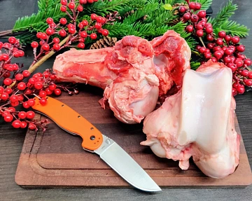 Фото Косточки медведя с хрящом 3 кг