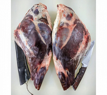 Фото Окорок косули на кости