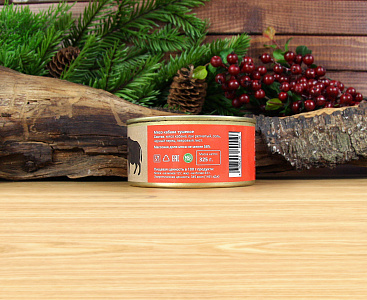 Превью Тушеное мясо кабана (тушенка из кабанятины)