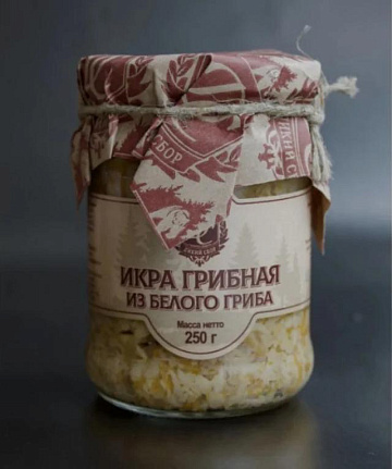 Фото Икра грибная из белого гриба