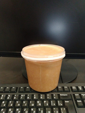 Фото Крем-мед с земляникой